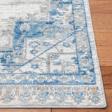Safavieh Shivan 100 4'-0" x 6'-0" Rug in Ivory / Blue
