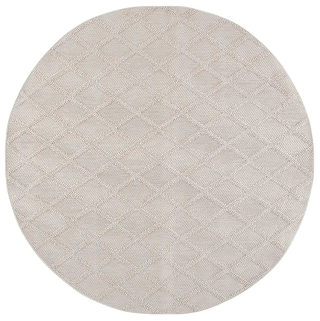 Safavieh Highland 6'-7" x 6'-7" Rug in Light Beige / Ivory