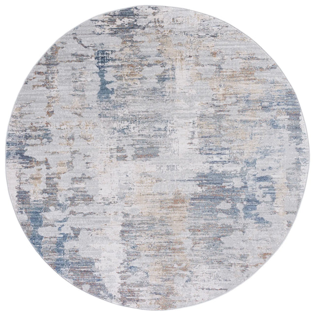 Safavieh Ellwood Modern 6'-5" x 6'-5" Rug in Ivory / Grey