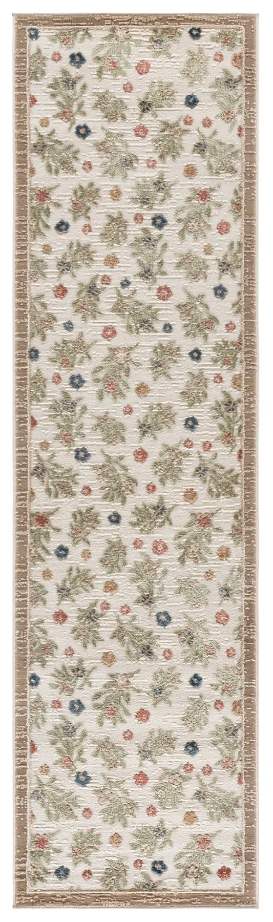 Safavieh Cameron 2'-2" x 8'-0" Rug in Ivory / Beige Green