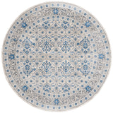 Safavieh Brentwood 6'-7" x 6'-7" Rug in Ivory / Blue