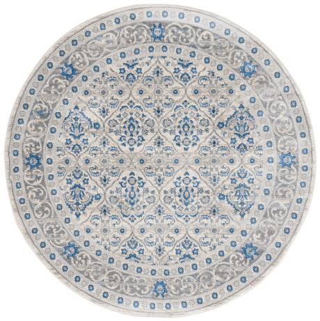 Safavieh Brentwood 6'-7" x 6'-7" Rug in Ivory / Blue