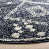 Safavieh Adirondack 6'-0" x 6'-0" Rug in Navy / Silver