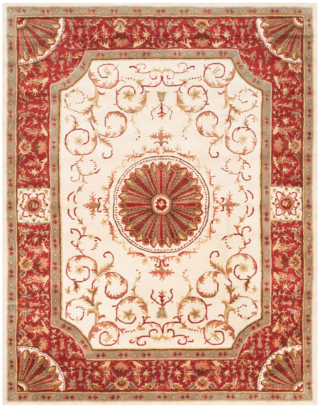 Safavieh Empire 9'-6" x 13'-6" Rug in Ivory / Red