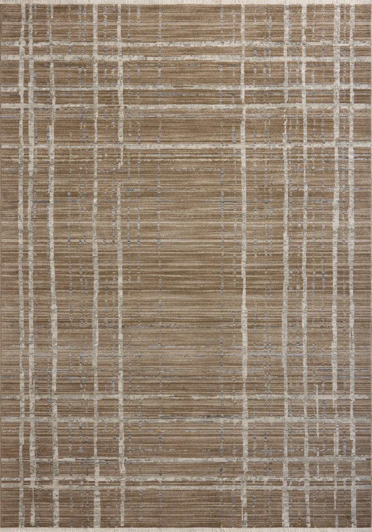 Loloi Wade Wae-05 Brown/Stone Rug - main flat