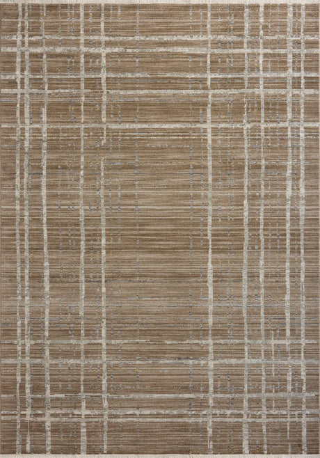 Loloi Wade Wae-05 Brown/Stone Rug - main flat