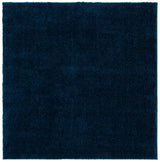 Safavieh August Shag 500 6'-7" x 6'-7" Rug in Navy