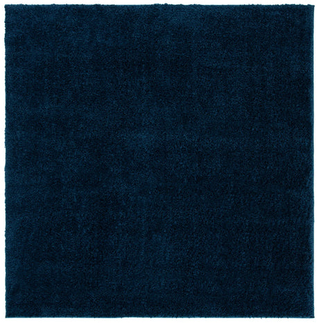 Safavieh August Shag 500 6'-7" x 6'-7" Rug in Navy