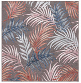 Safavieh Cabana 6'-5" x 6'-5" Rug in Brown / Blue