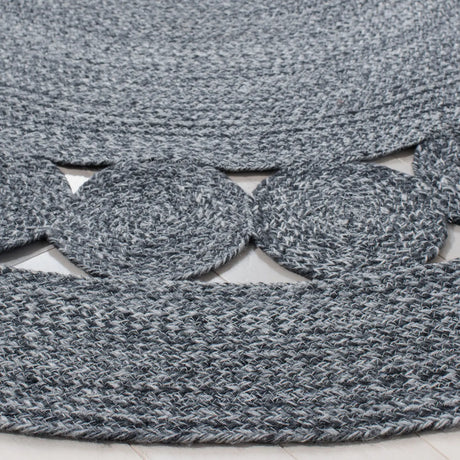 Safavieh Cape Cod 5'-0" x 5'-0" Rug in Charcoal