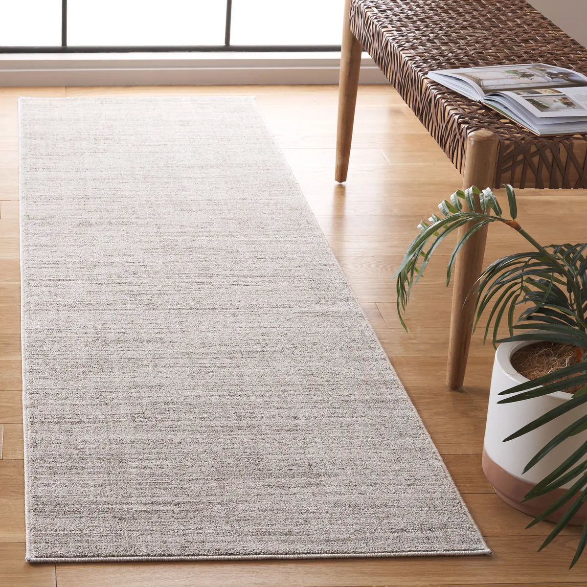 Safavieh Dune 2'-2" x 8'-0" Rug in Grey / Grey