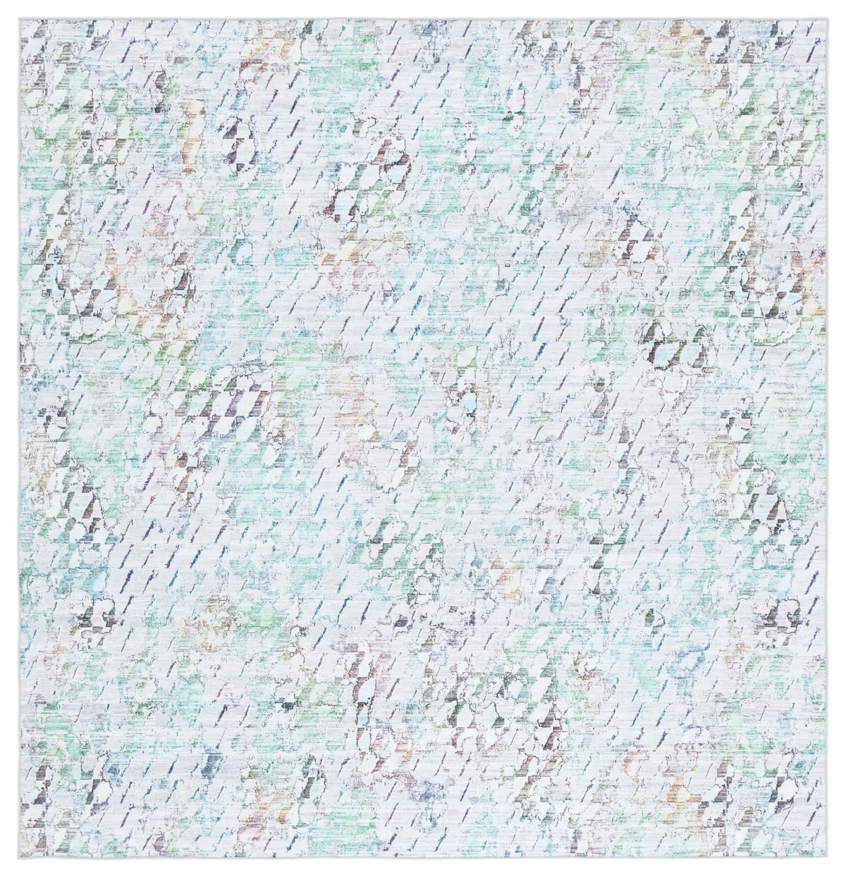 Safavieh Malibu 6'-0" x 6'-0" Rug in Grey / Green