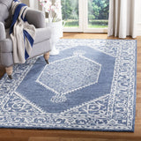 Safavieh Micro-Loop 5'-0" x 8'-0" Rug in Blue / Ivory