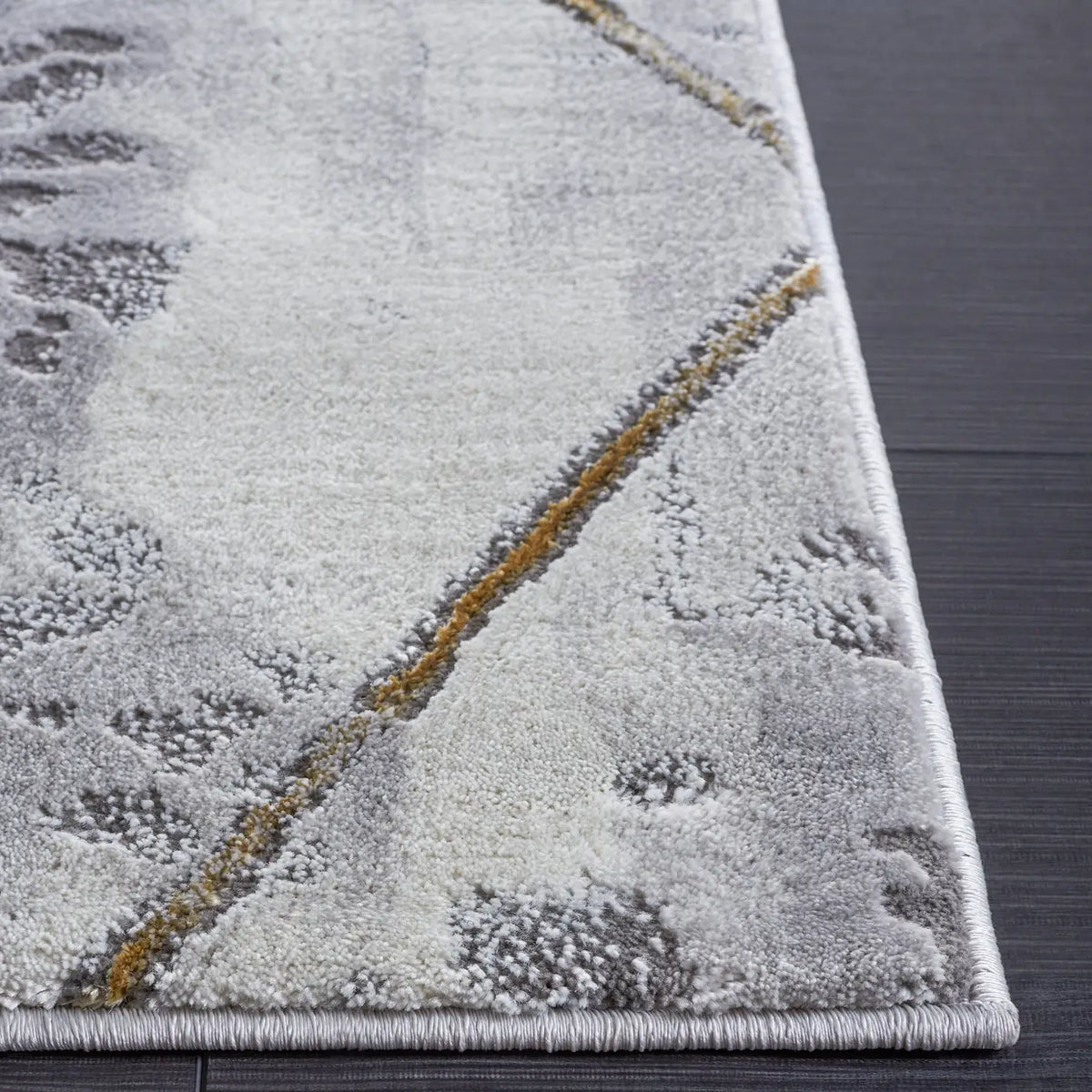 Safavieh Craft 4'-0" x 6'-0" Rug in Grey / Gold