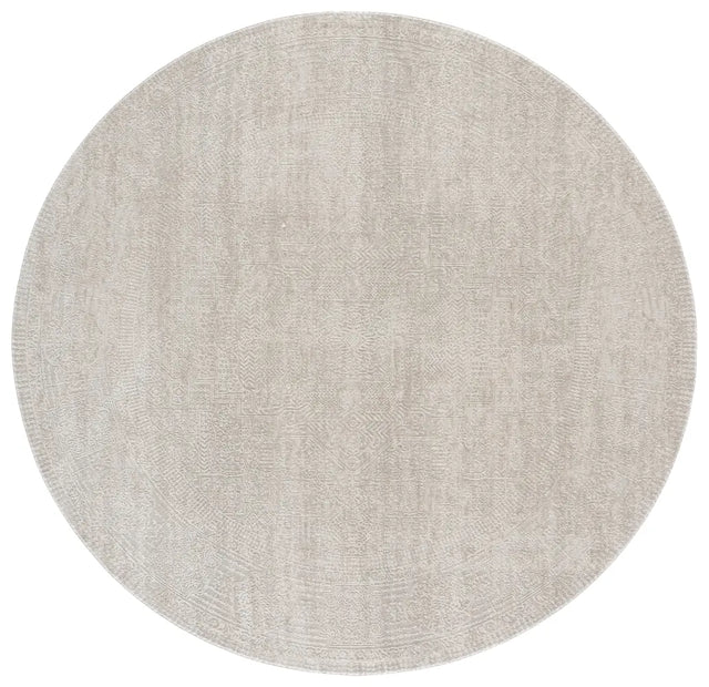 Safavieh Reflection 6'-7" x 6'-7" Rug in Ivory / White