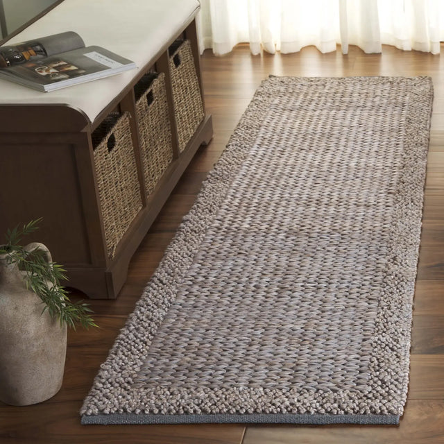 Safavieh Natural Fiber 2'-3" x 8'-0" Rug in Grey