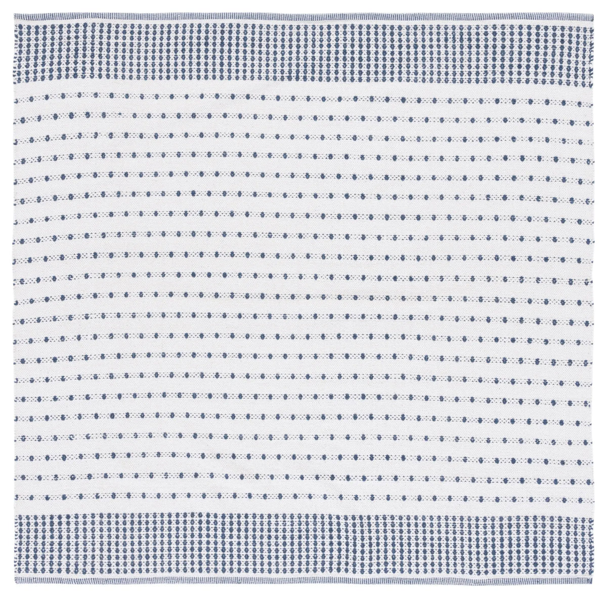 Safavieh Montauk 6'-0" x 6'-0" Rug in Navy / Ivory