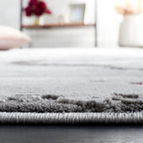 Safavieh Craft 4'-0" x 6'-0" Rug in Grey / Wine