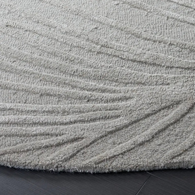 Safavieh Glamour 6'-0" x 6'-0" Rug in Light Grey / Ivory