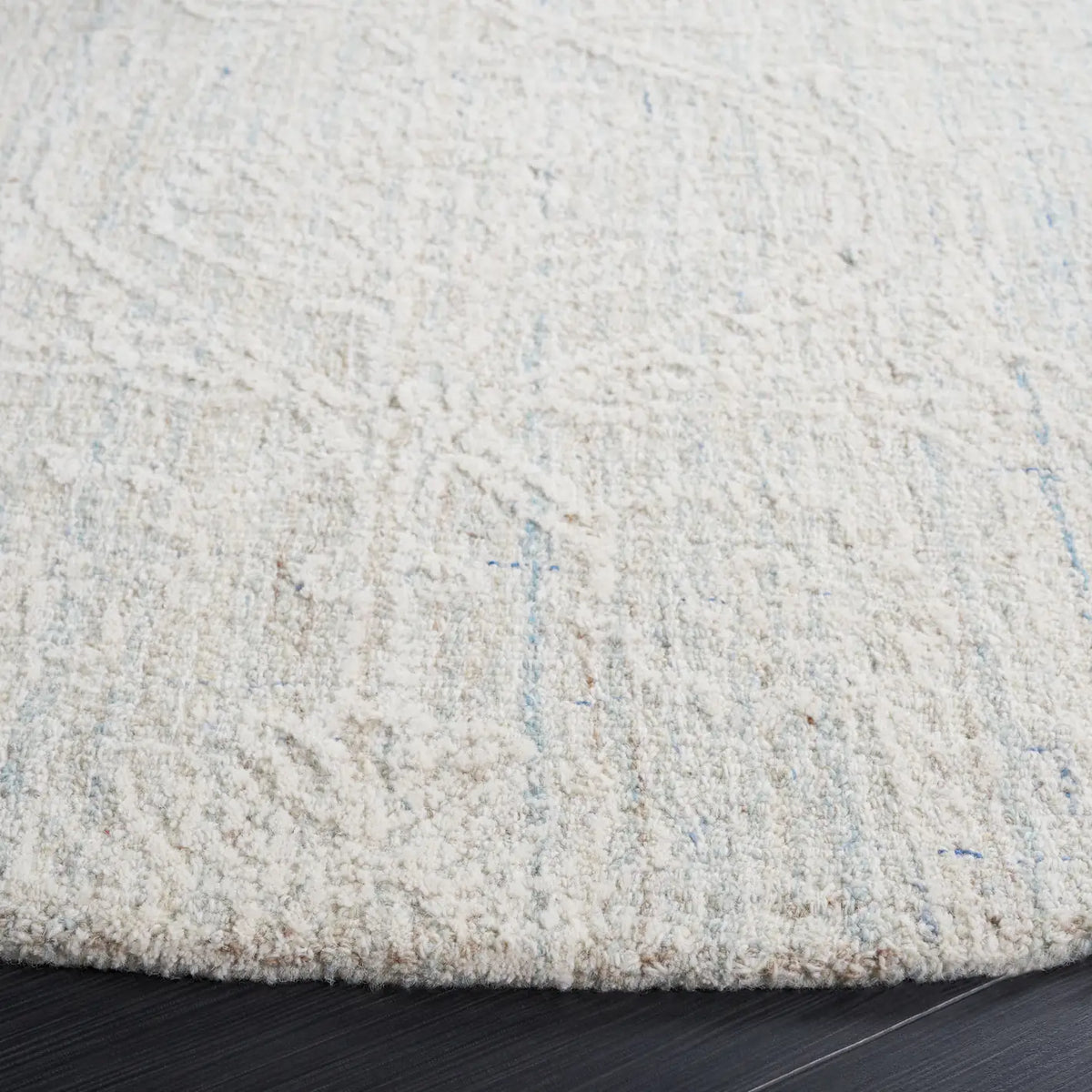 Safavieh Ebony 6'-0" x 6'-0" Rug in Teal / Ivory