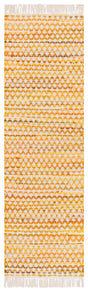 Safavieh Montauk 2'-3" x 8'-0" Rug in Yellow / Ivory
