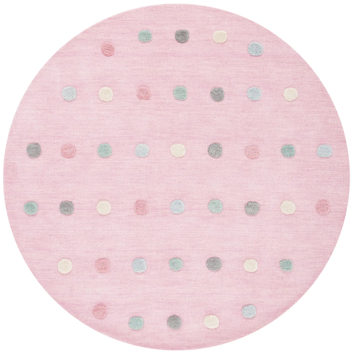 Safavieh Safavieh Kids 5'-0" x 5'-0" Rug in Light Pink