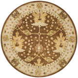 Safavieh Antiquity 6'-0" x 6'-0" Rug in Brown / Beige