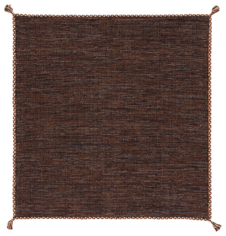 Safavieh Montauk 5'-0" x 5'-0" Rug in Brown / Black