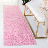 Safavieh Sga-Athens Shag 2'-3" x 8'-0" Rug in Pink