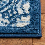 Safavieh Martha Stewart 28 5'-3" x 7'-6" Rug in Navy / Creme