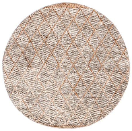 Safavieh Natura 6'-0" x 6'-0" Rug in Brown / Natural