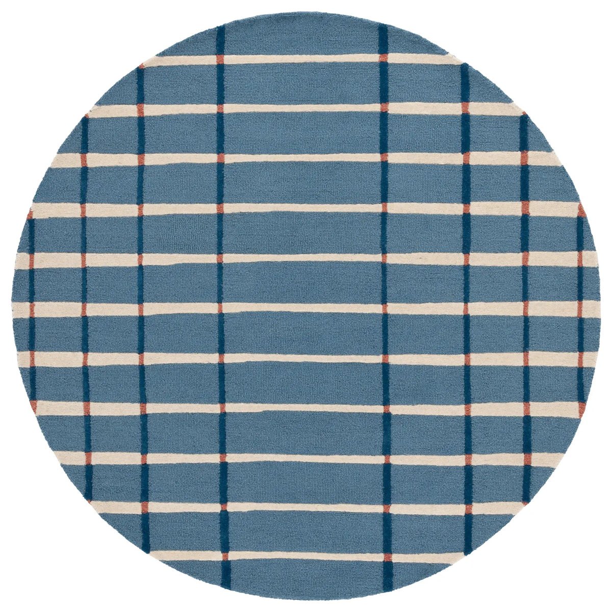 Safavieh Genre 6'-0" x 6'-0" Rug in Blue / Ivory