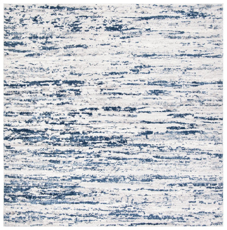 Safavieh Amelia 700 6'-7" x 6'-7" Rug in Grey / Navy