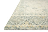Loloi Norabel Nor-01 Ivory/Slate Rugs - rug corner