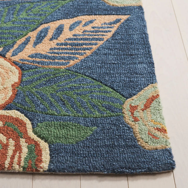 Safavieh Jardin 4'-0" x 6'-0" Rug in Blue / Pink