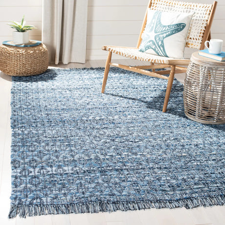 Safavieh Montauk 5'-0" x 8'-0" Rug in Blue
