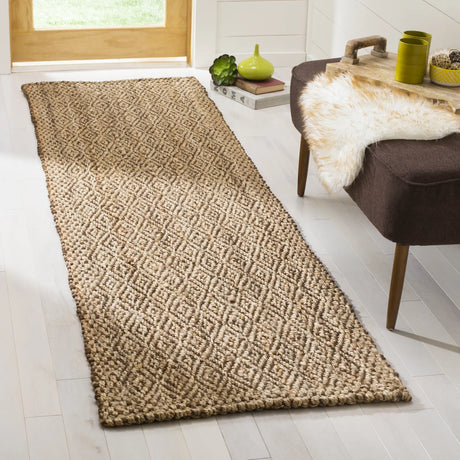 Safavieh Natural Fiber 2'-3" x 10'-0" Rug in Natural / Brown
