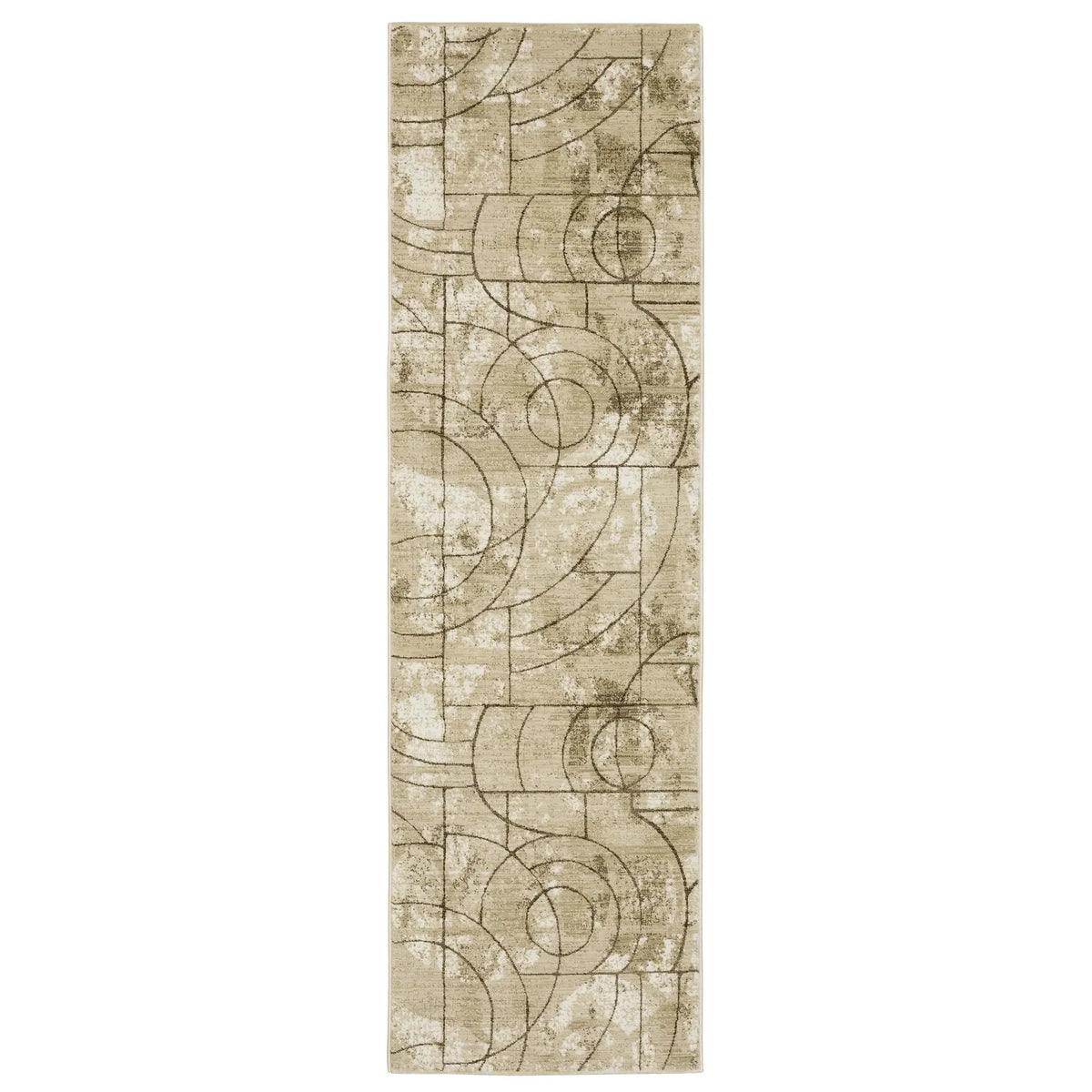 Oriental Weavers Sphinx Reed Re10A Beige/ Brown Rug - runner