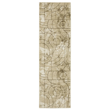 Oriental Weavers Sphinx Reed Re10A Beige/ Brown Rug - runner