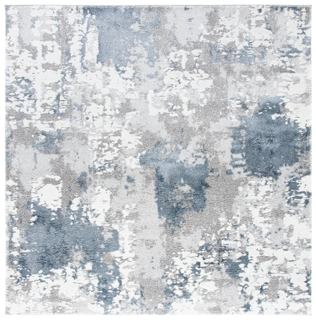 Safavieh Century 300 6'-7" x 6'-7" Rug in Grey / Blue