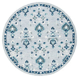 Safavieh Metro 6'-0" x 6'-0" Rug in Blue / Ivory