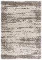 Safavieh Hudson Shag 4'-0" x 6'-0" Rug in Ivory / Grey