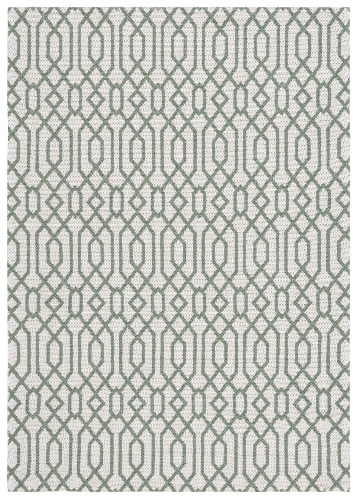 Safavieh Martha Stewart 5'-0" x 7'-0" Rug in Green / Ivory