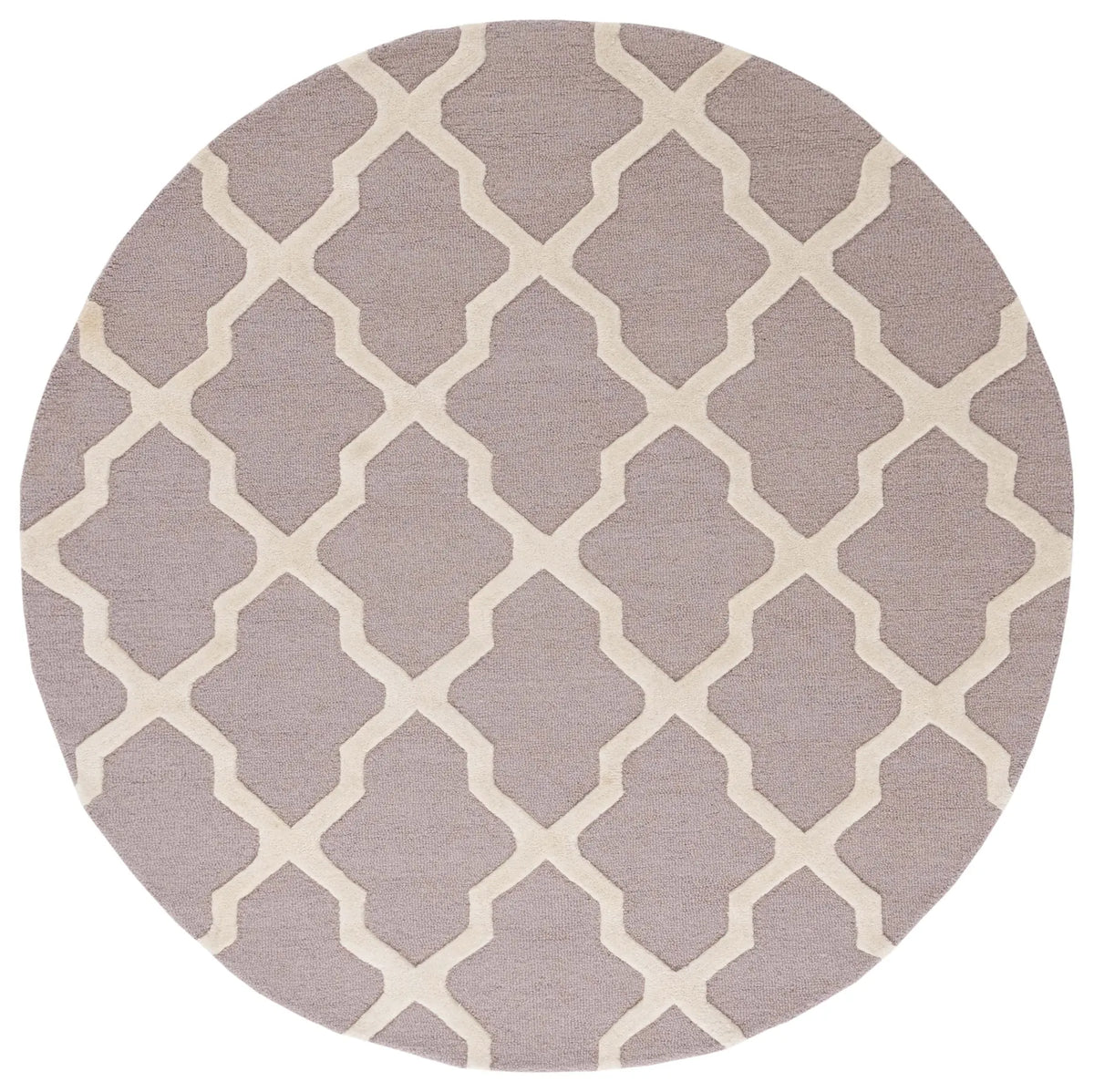 Safavieh Cambridge 6'-0" x 6'-0" Rug in Beige / Ivory