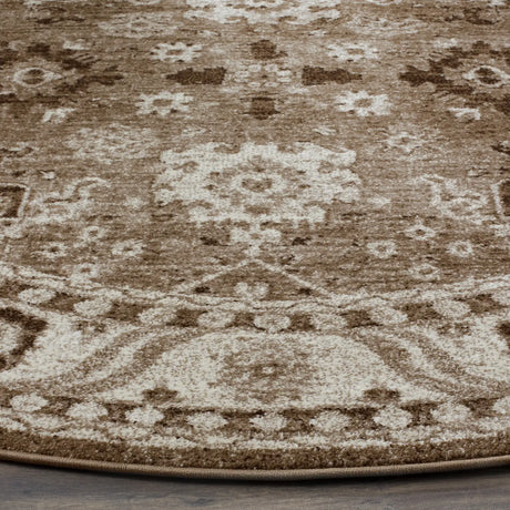 Safavieh Vintage Hamadan 10'-0" x 10'-0" Rug in Taupe
