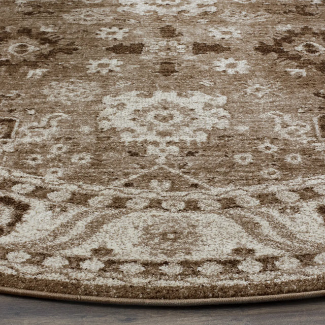 Safavieh Vintage Hamadan 10'-0" x 10'-0" Rug in Taupe