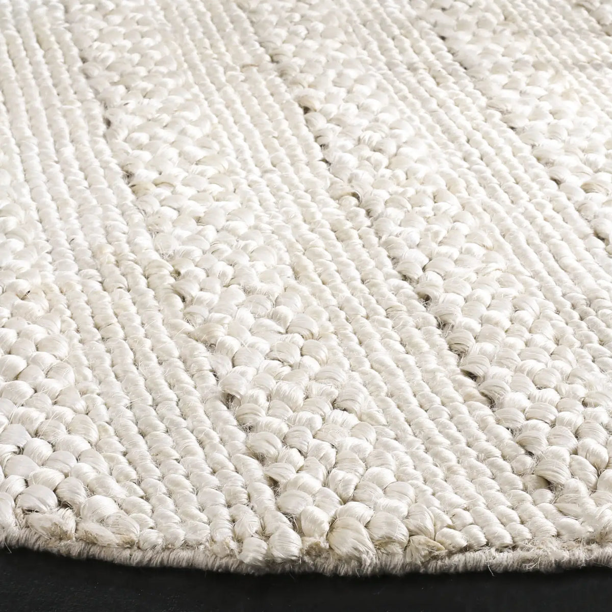 Safavieh Natural Fiber 5'-0" x 5'-0" Rug in Bleach