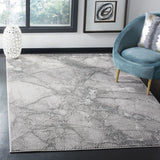 Safavieh Lurex 100 4'-0" x 6'-0" Rug in Grey / Grey