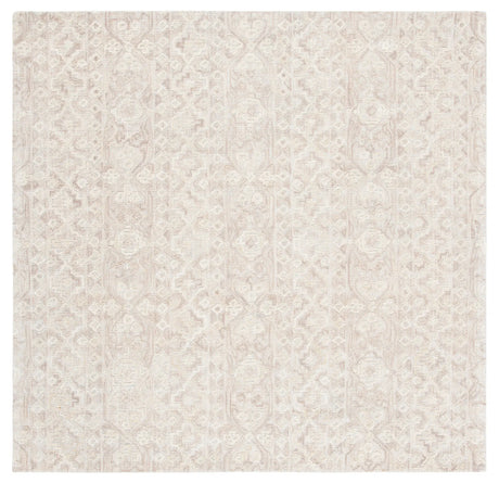 Safavieh Abstract 6'-0" x 6'-0" Rug in Beige / Light Brown