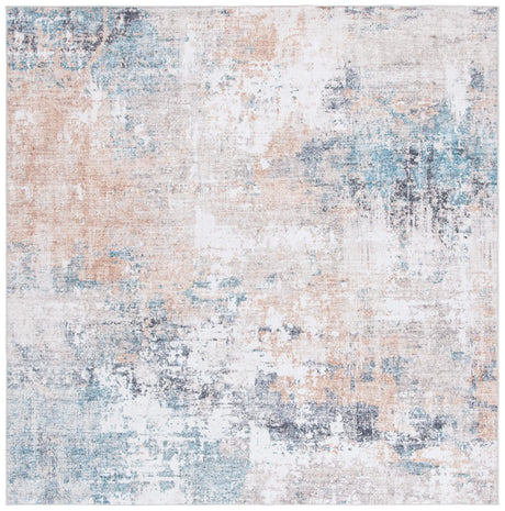 Safavieh Santa Monica 6'-0" x 6'-0" Rug in Ivory / Rust